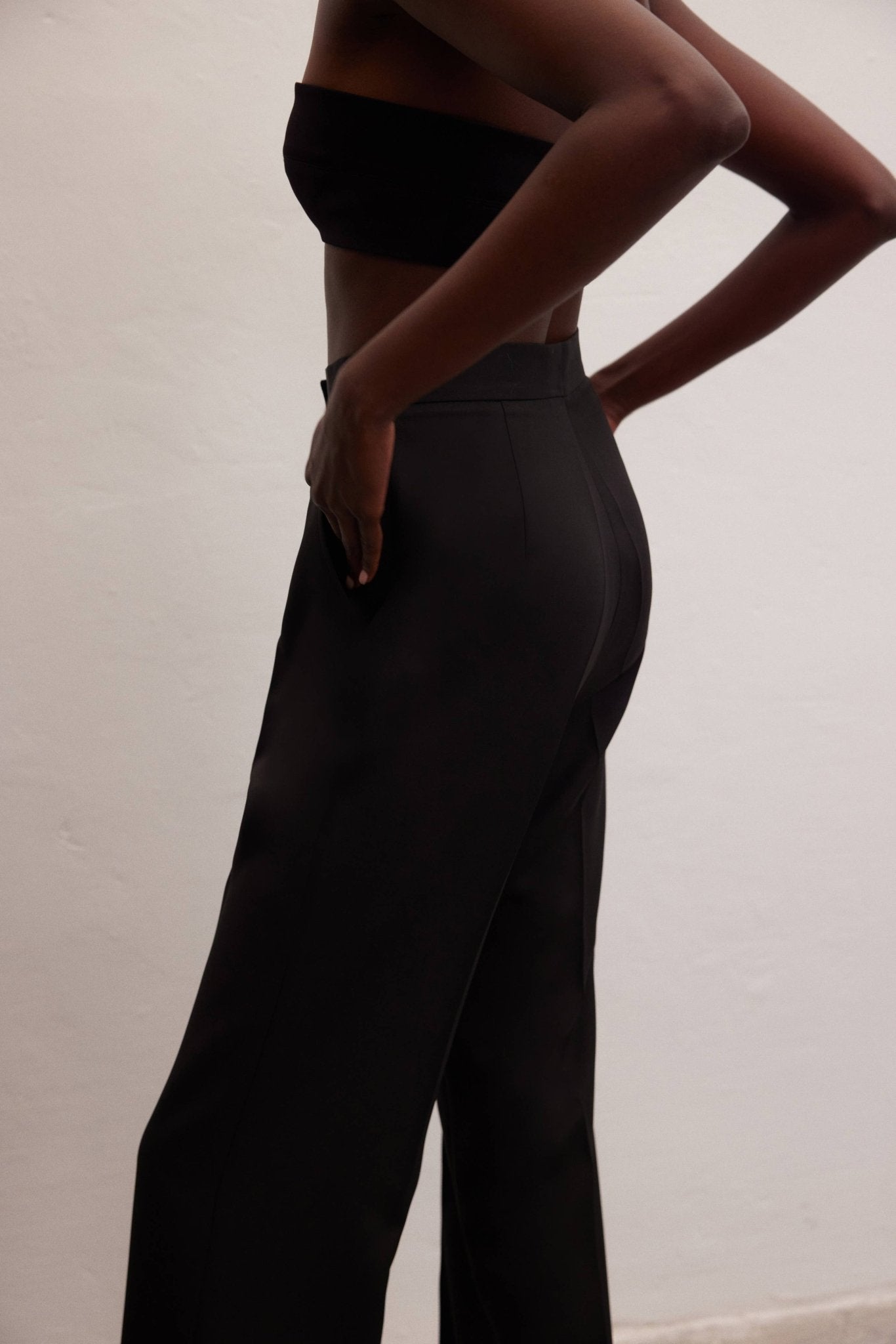 Dune Pants | Tailored Trousers Black - The OffingerLe Cle