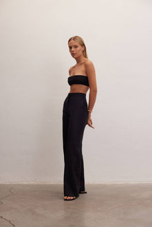 Nyx Pants | High-Waisted Linen Trousers - The OffingerLe Cle