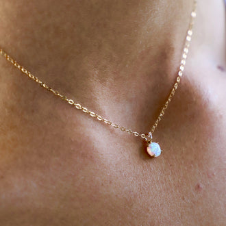 OPAL Drop Necklace - The OffingerKatie Waltman Jewelry